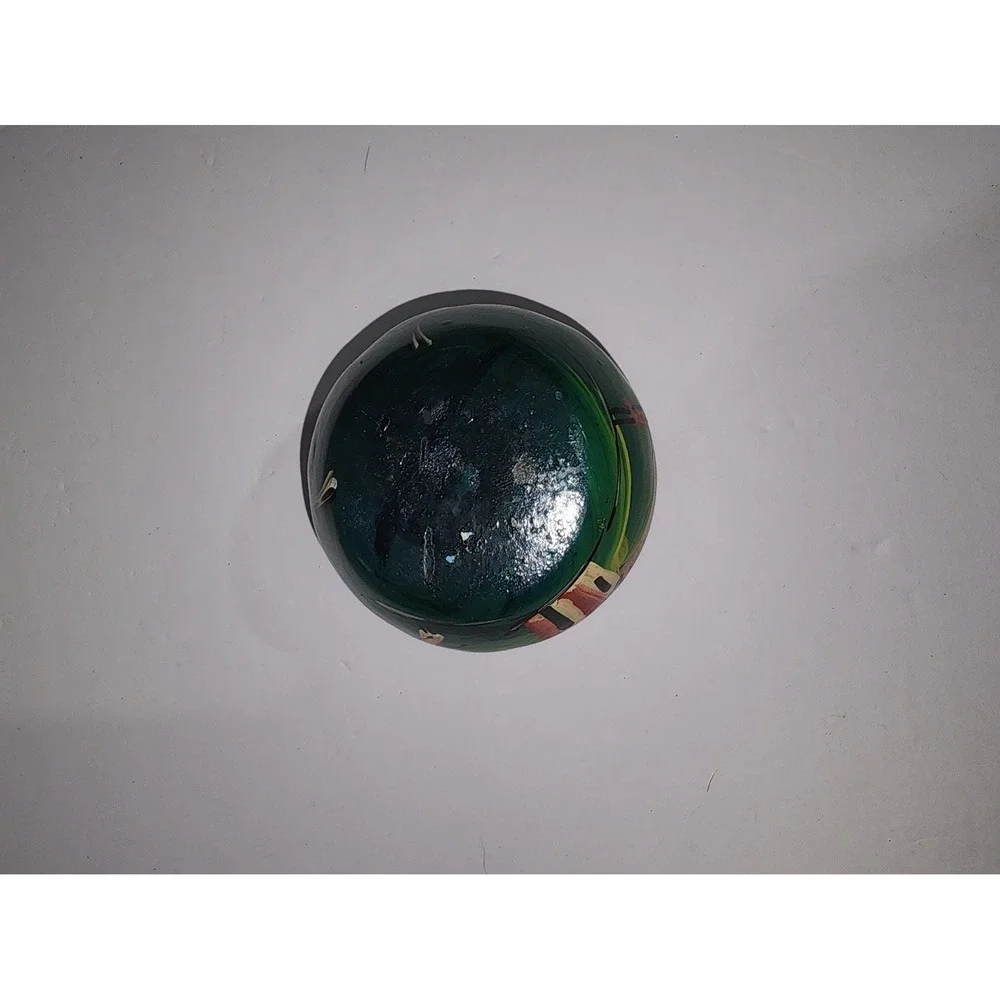 Haiti wood‎ pot souvenir hand painted
